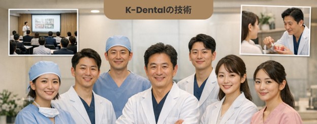 K-Dentalの技術は、美しさと健康の両方を実現します。