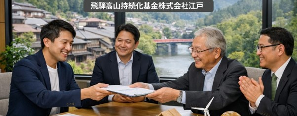 株式会社Edoは、飛騨高山サステナブル・ファンドから資金提供を受けています。